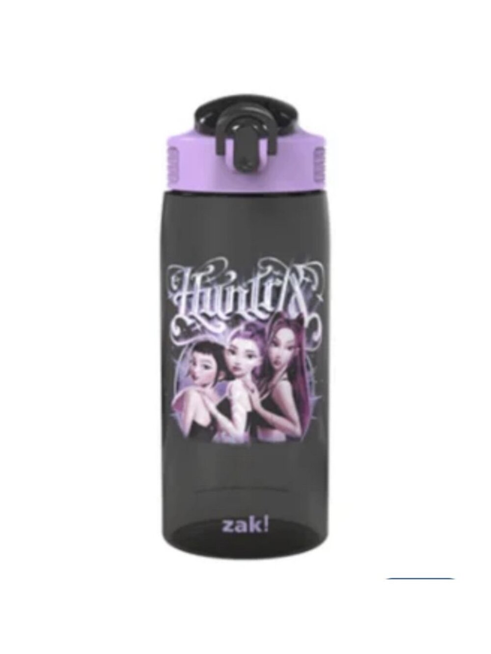Zak Designs K-Pop Demon Hunters Huntrix 25oz Plastic Bottle Dishwasher Safe Lock